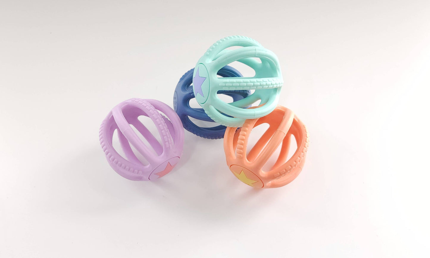 Silicone Teething Ball for Babies/Fidget Toy for Kids