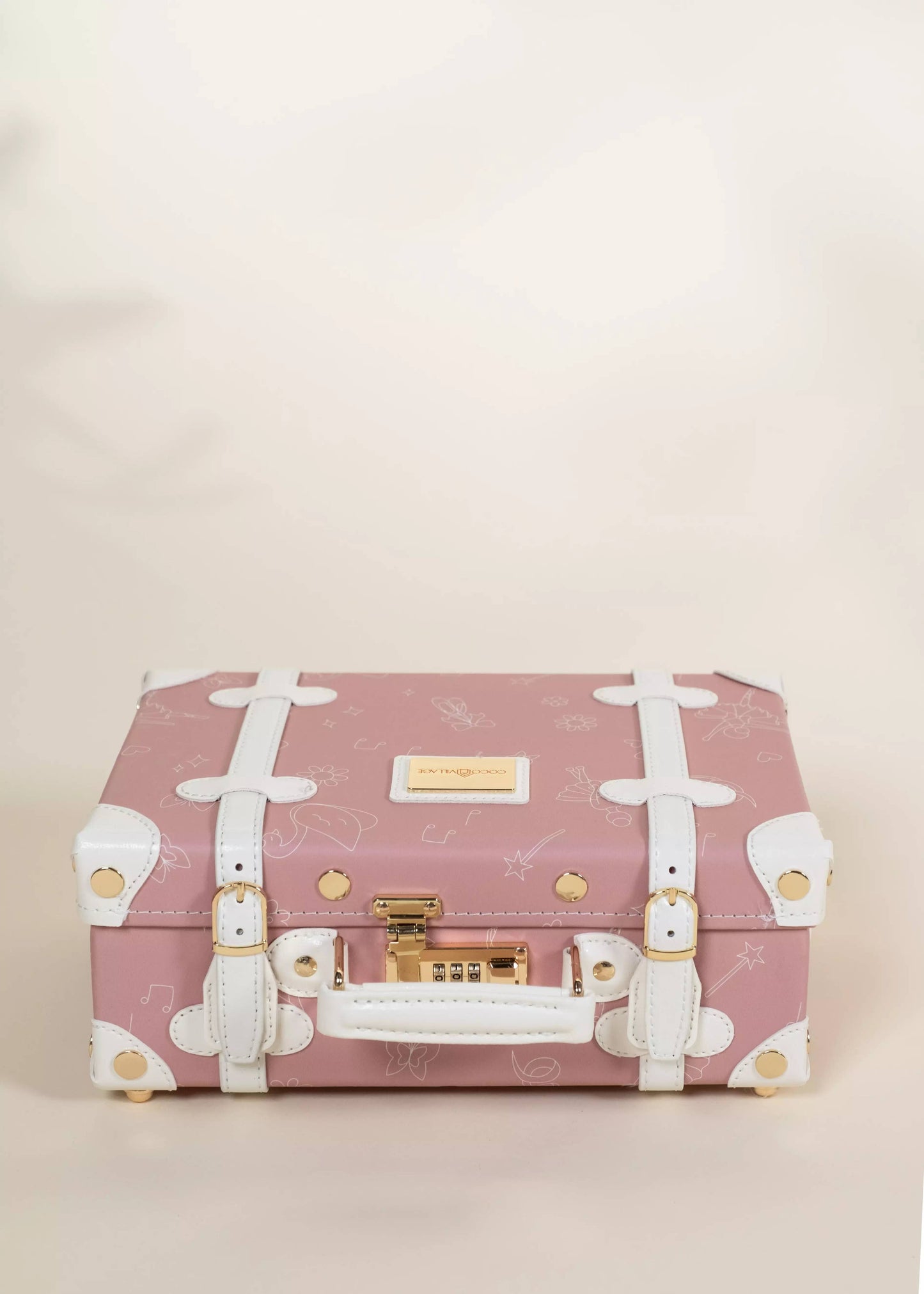 Vegan Leather Play Suitcase - Ballerina