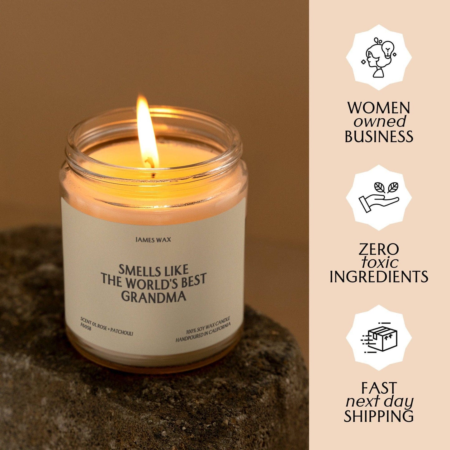 Smells Like World's Best Grandma Candle