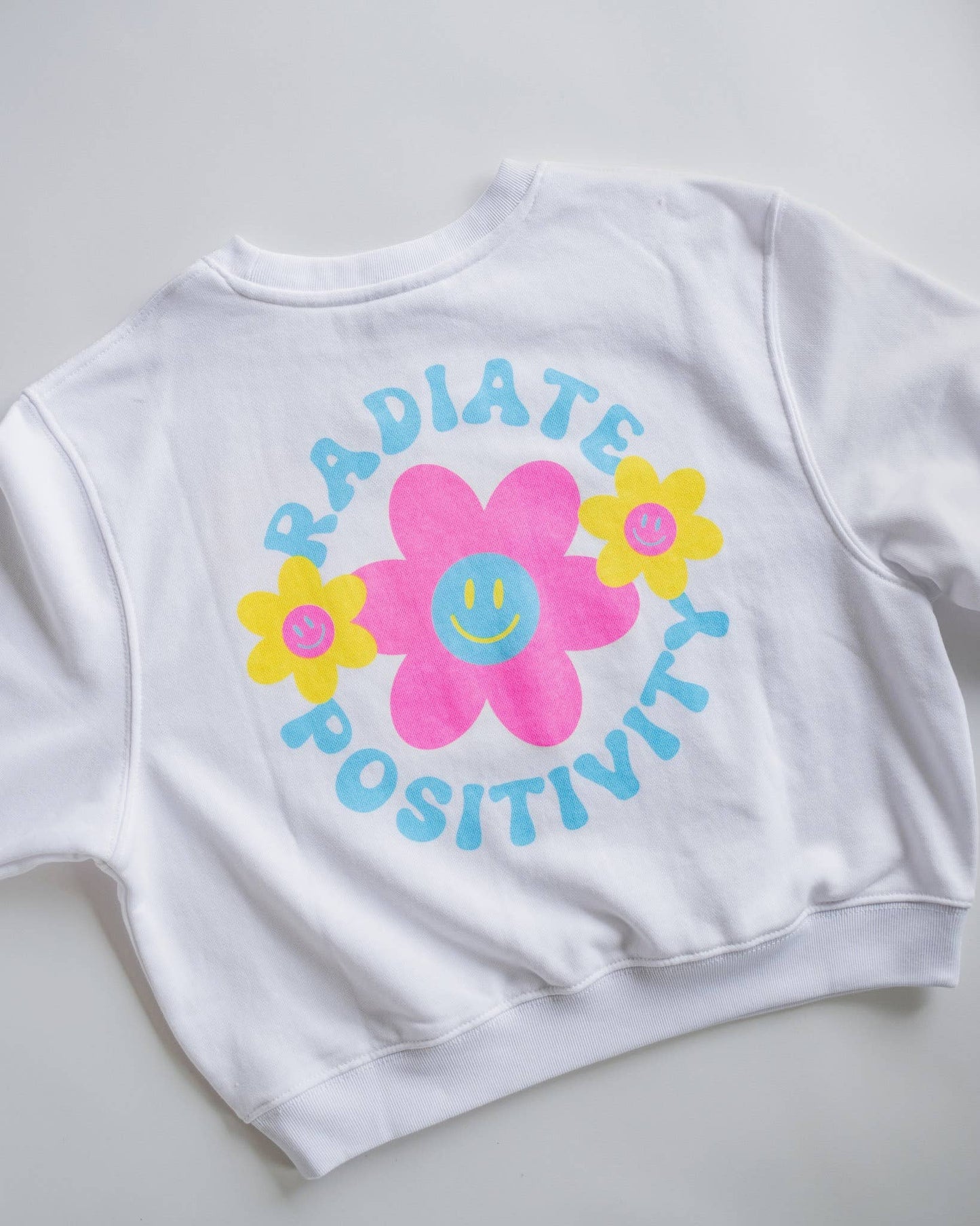 XOXO by Magpies Radiate Positivity Sweatshirt | White