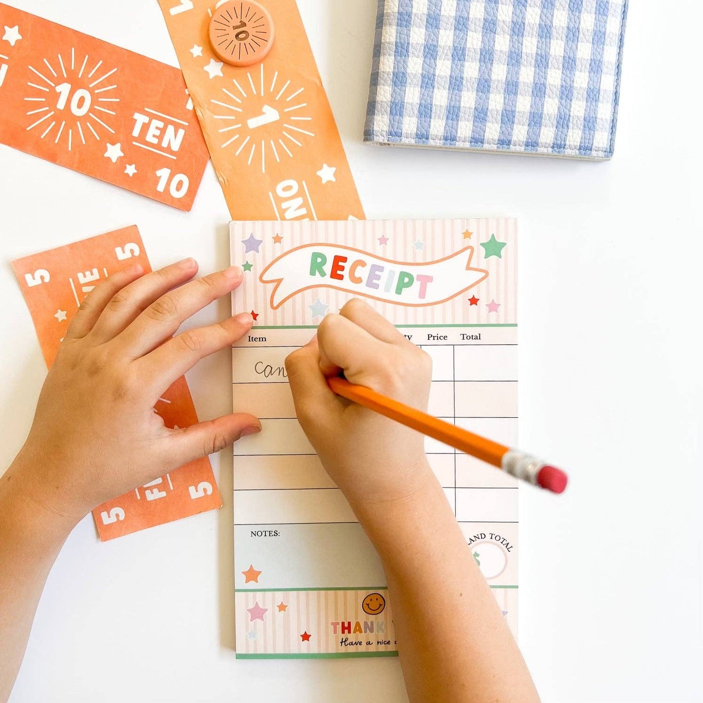 Pretend Play Receipt Pretend Play Notepad