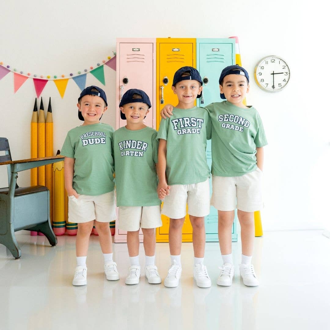Preschool Varsity Short Sleeve T-shirt - Boys Clothing