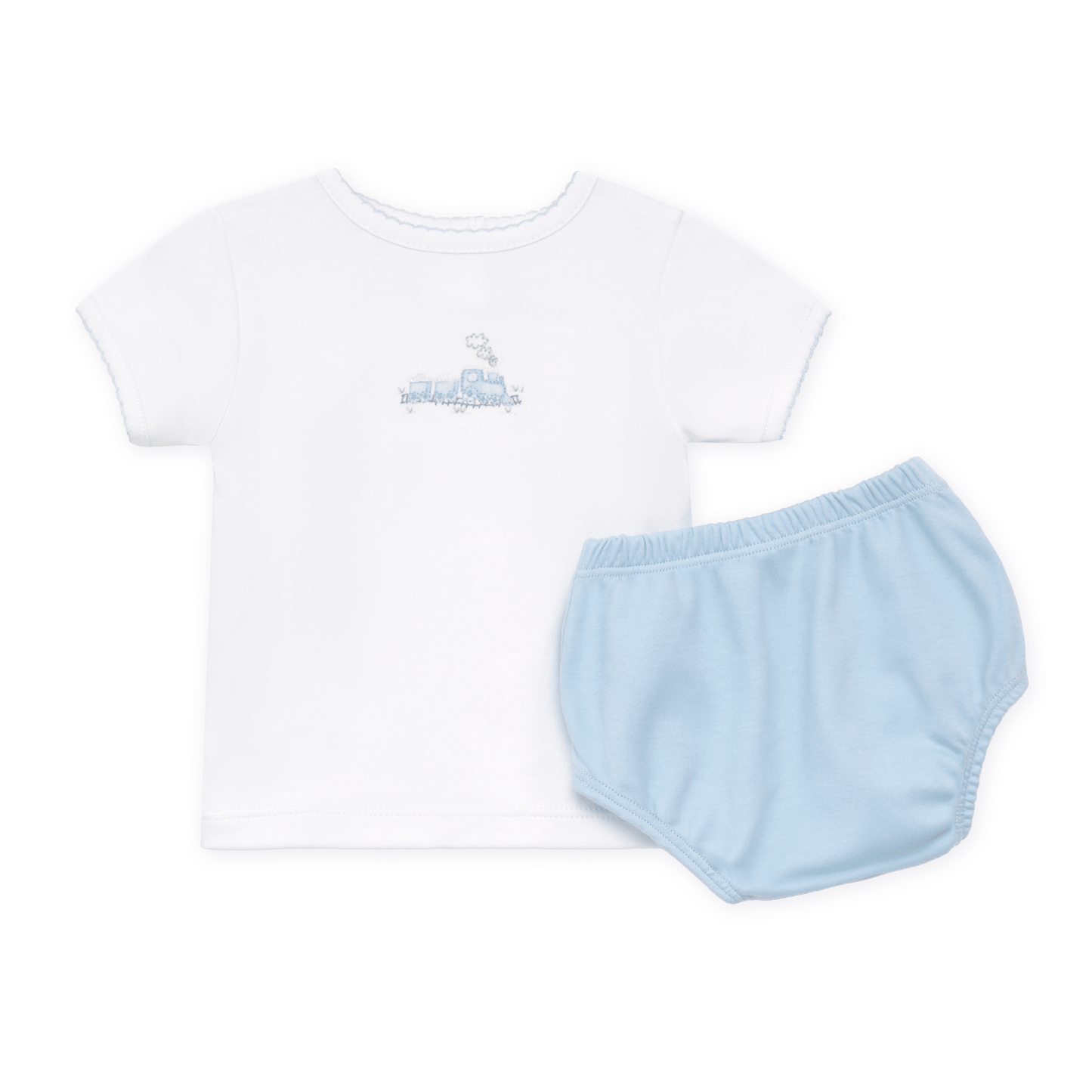 Choo Choo Train Diaper Cover Set