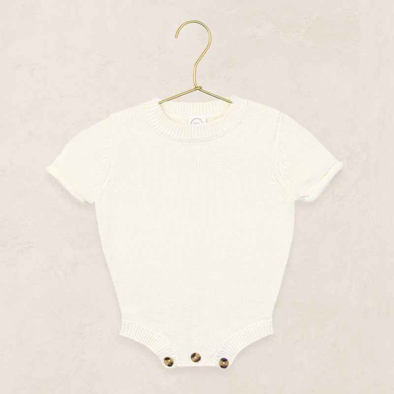 Knit Onesie Ivory