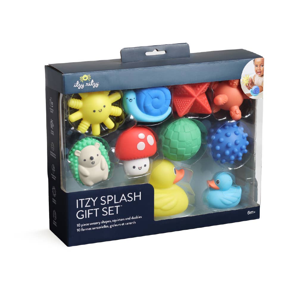 Itzy Splash Gift Set Soft Bath Toys