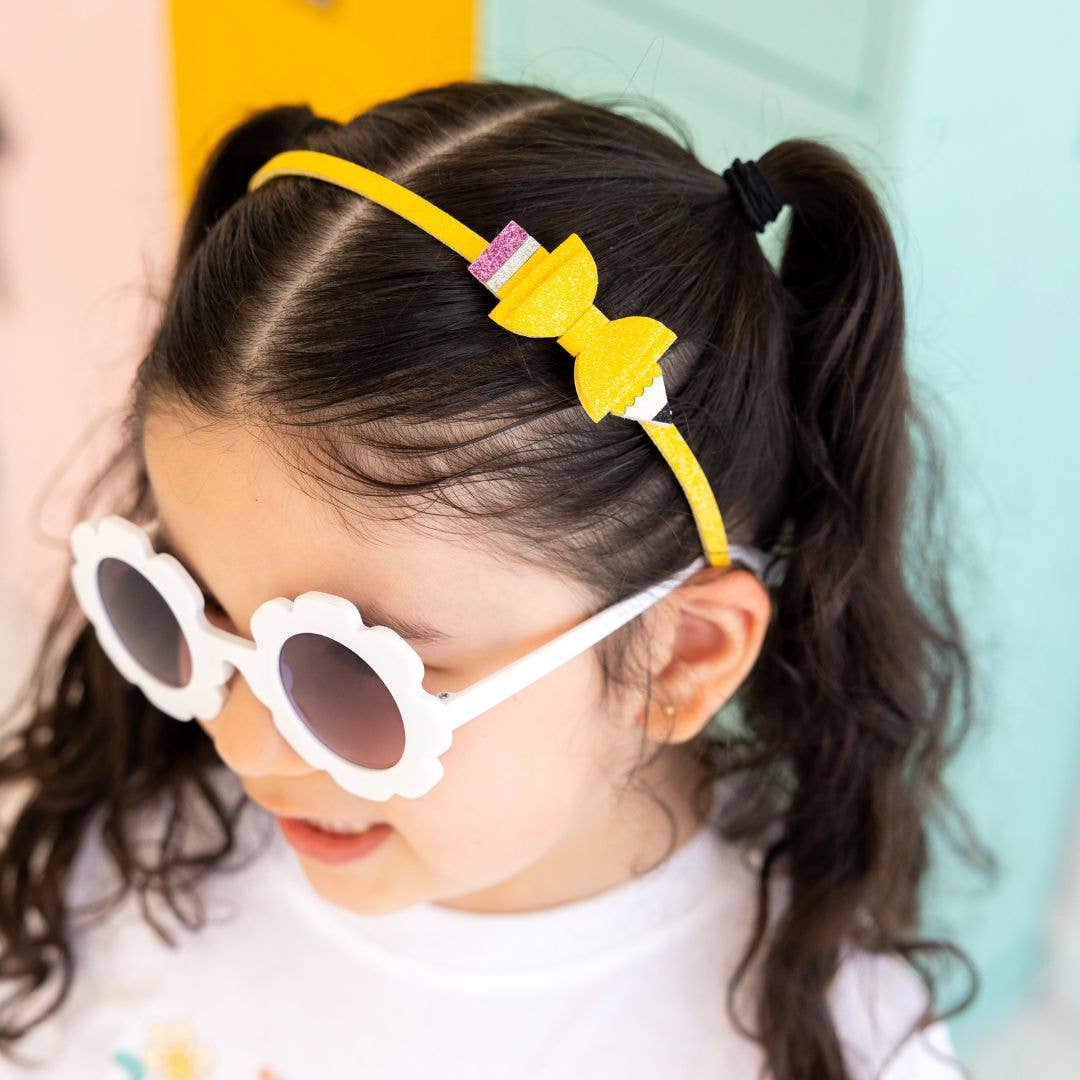 Pencil Bow Headband - Hair Accessories For Kids