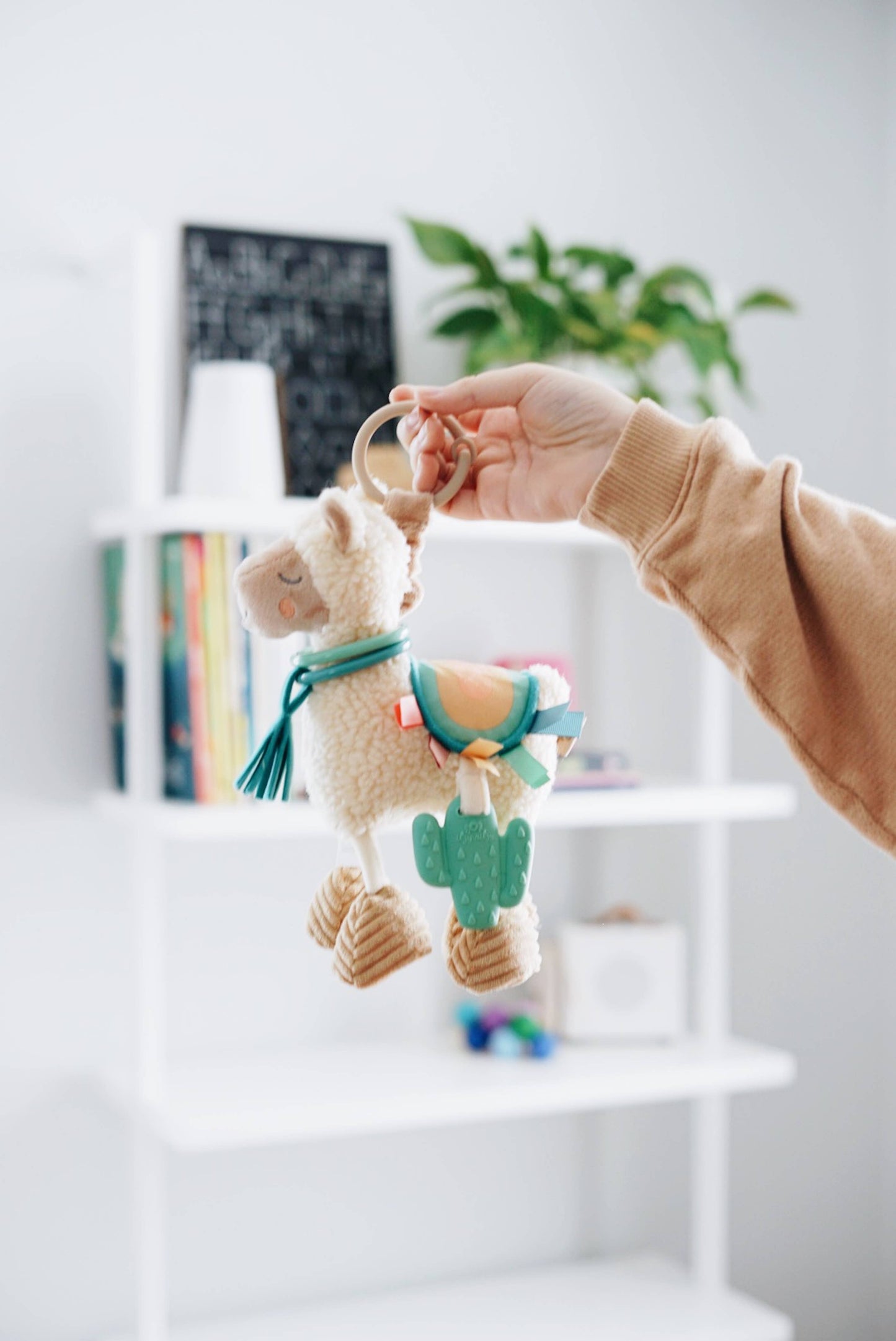 Itzy Friends Link & Love Activity Plush with Teether Toy