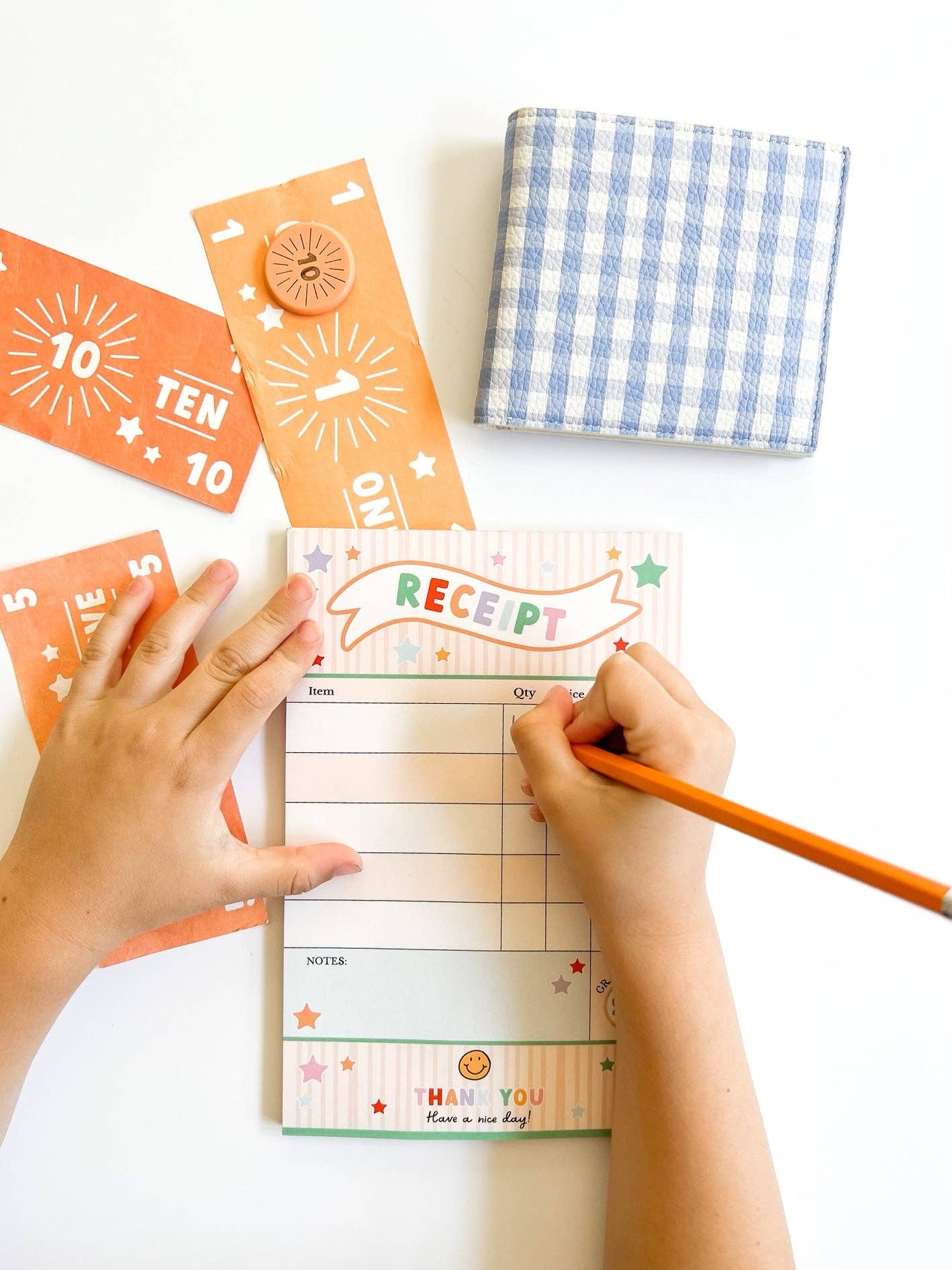 Pretend Play Receipt Pretend Play Notepad