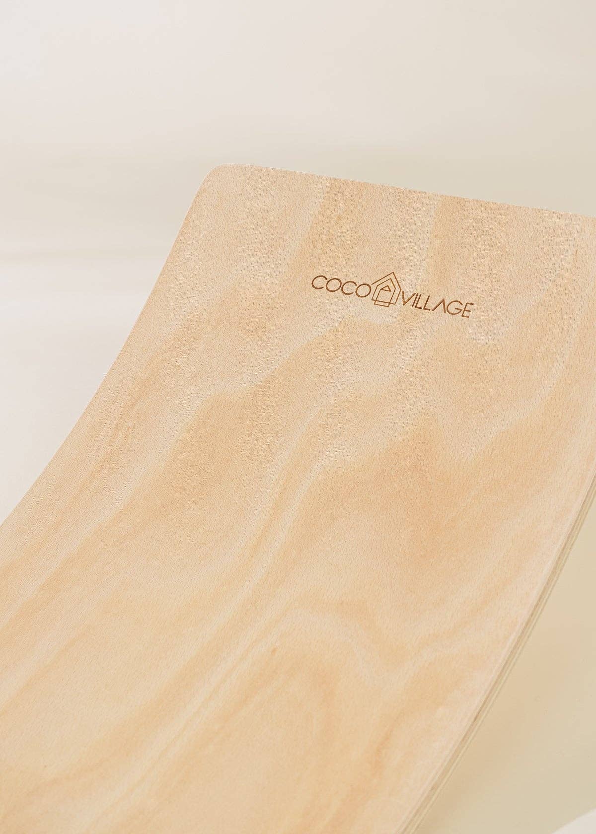Balance Board - Natural Wood