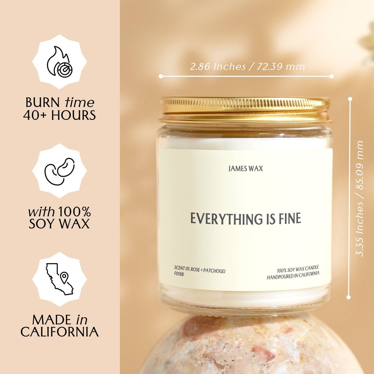 Everything Is Fine Candle