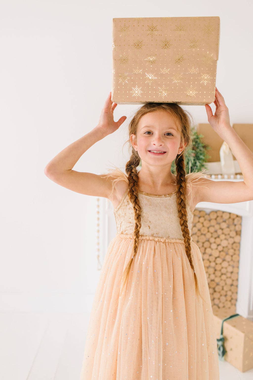 Jolie Dress in Golden Child