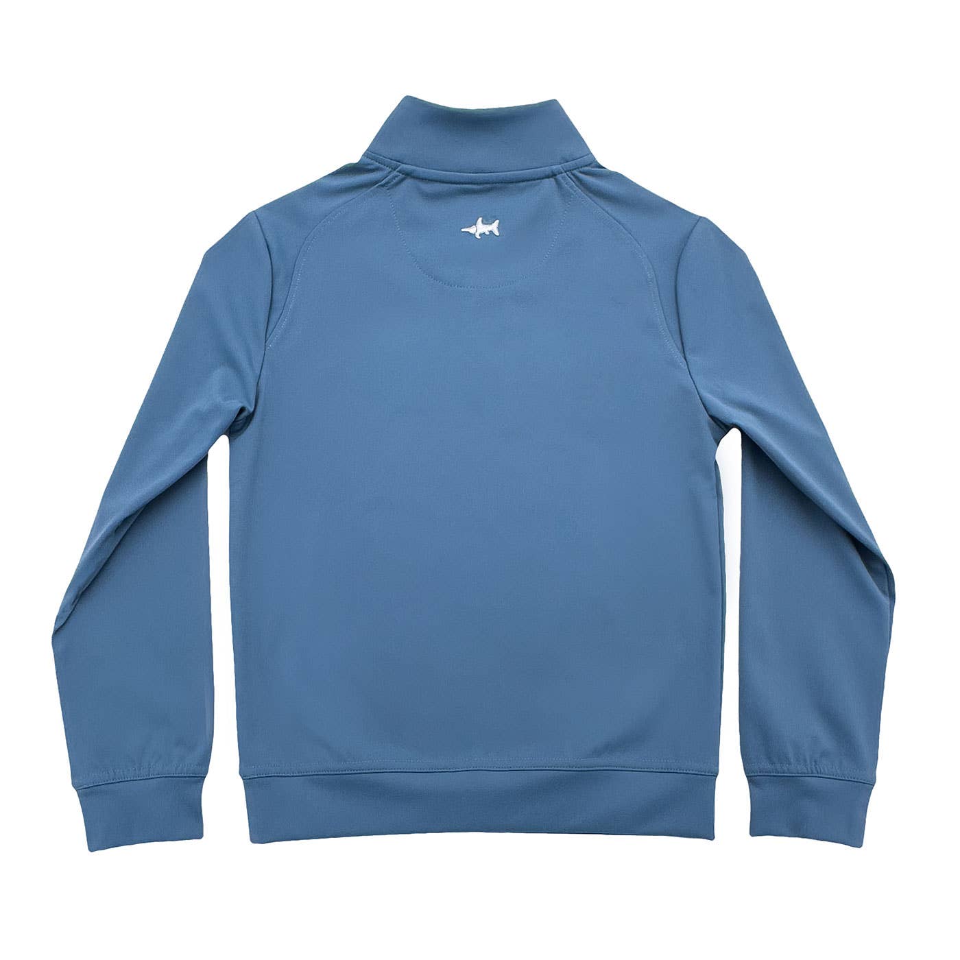 Boys Collins Performance Quarter Zip- Blue