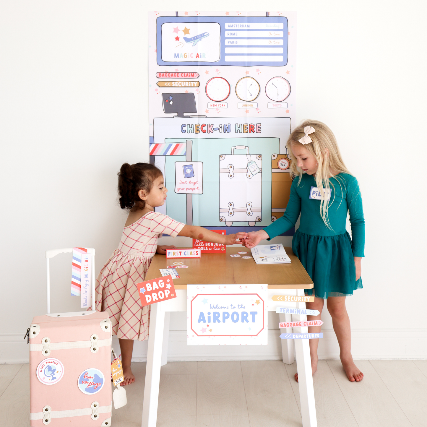 Airport Pretend Play Kit for Kids – Interactive & Creative