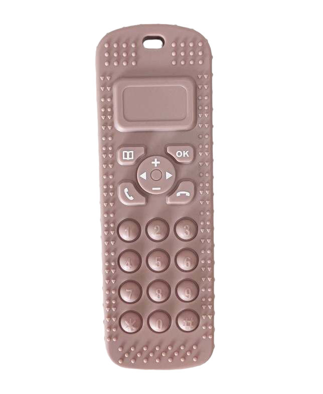 Telephone Silicone Pop-it Teether