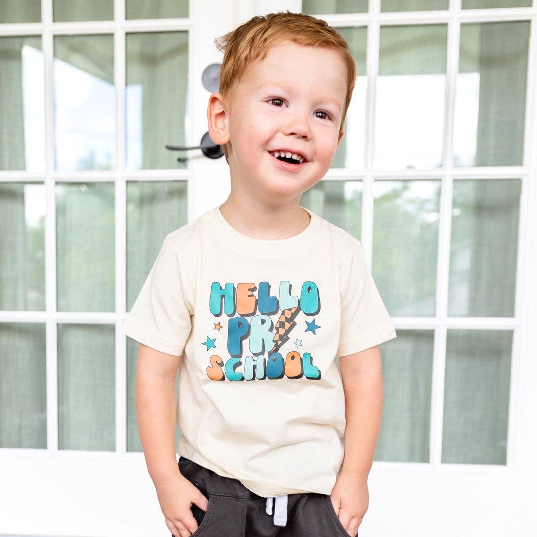 Hello Preschool Short Sleeve T-Shirt - Boys Clothing
