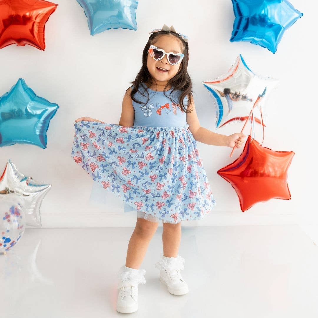 Patriotic Cutie Bow Clip