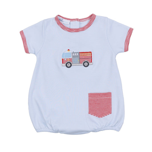 Hero Brigade Applique Short Sleeve Bubble
