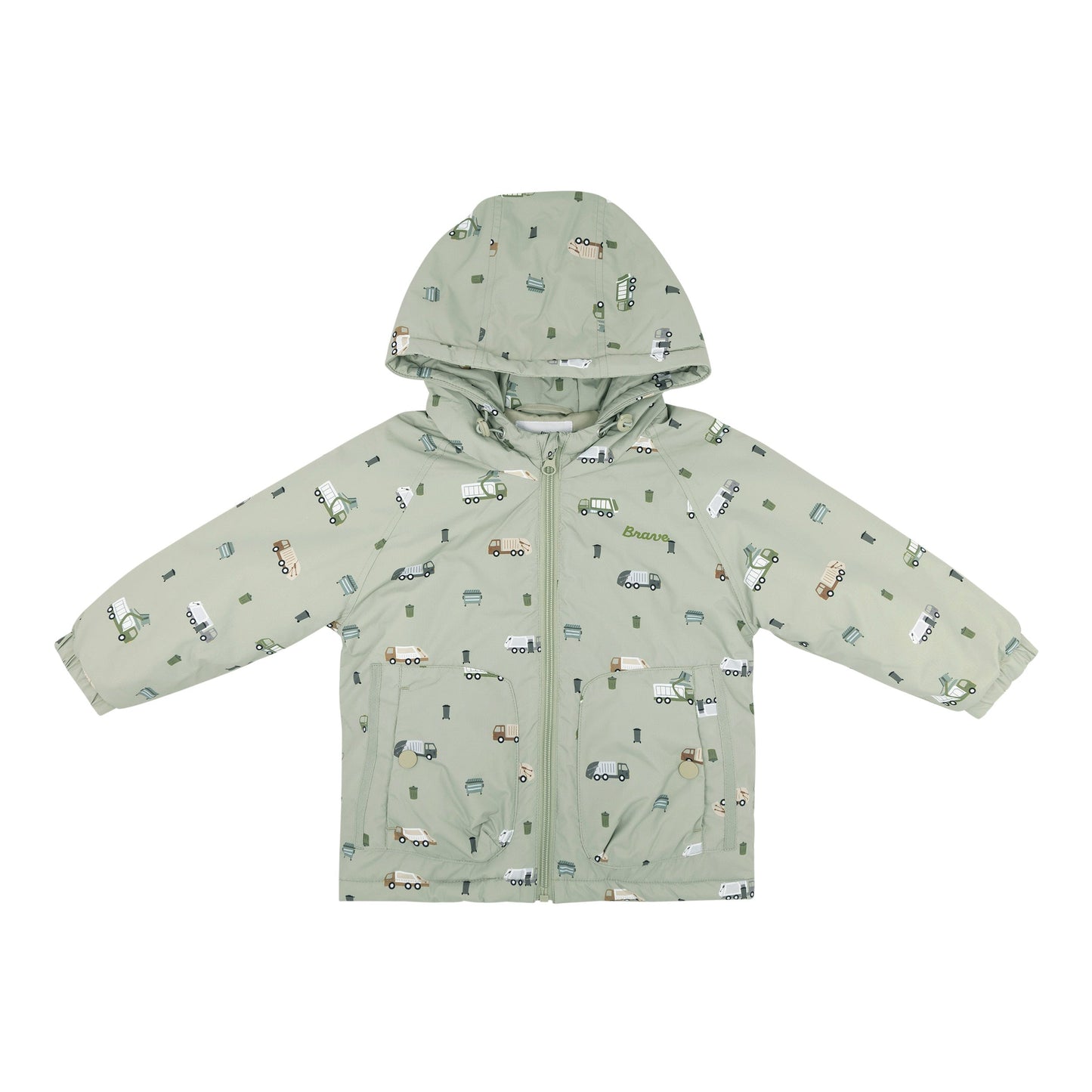 Trash Trucks Puffer Jacket