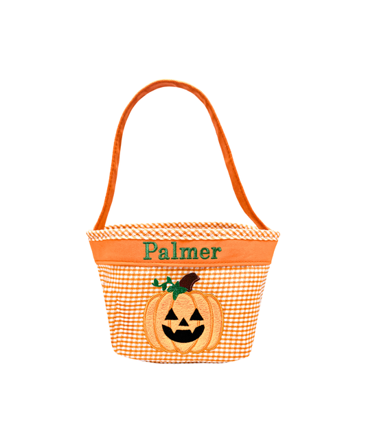Petite Jack-o-Lantern Pumpkin Tote