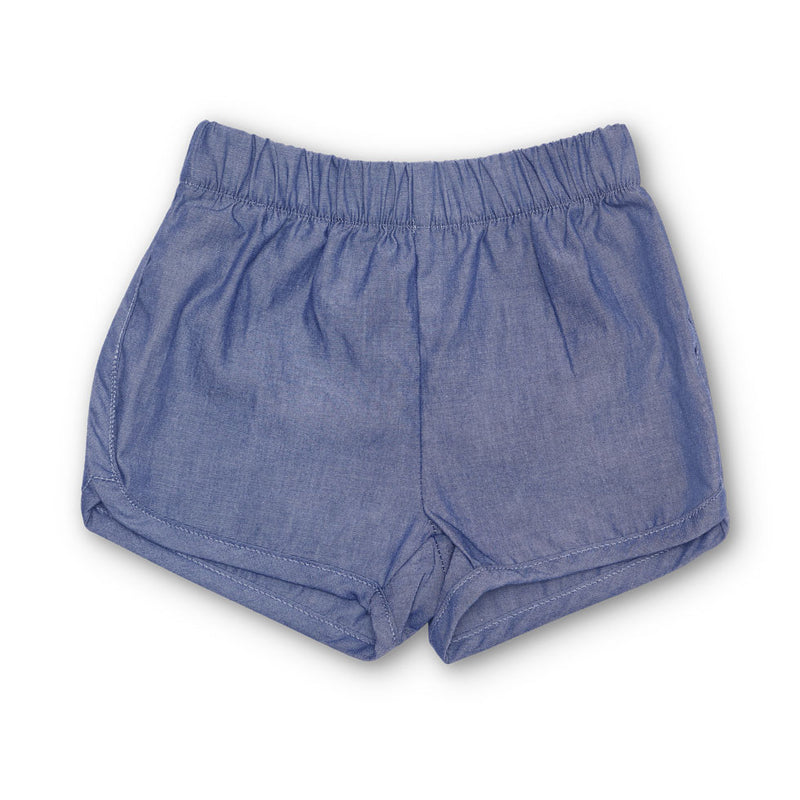 Chambray Shorts