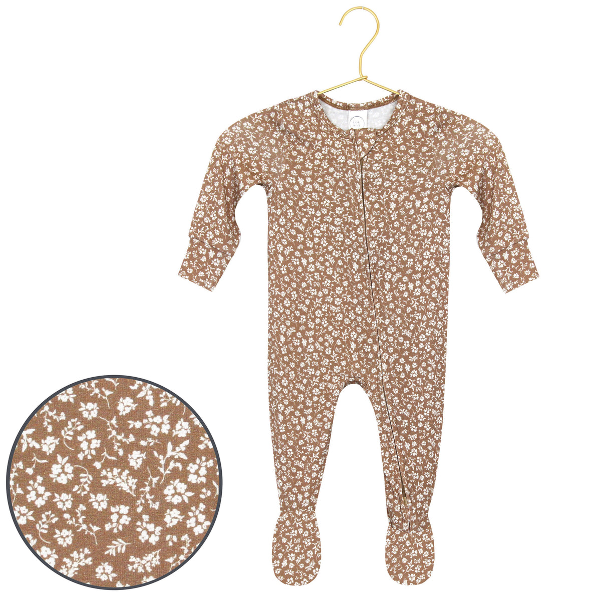 Eden Zipper Footies - Lou Lou & Company