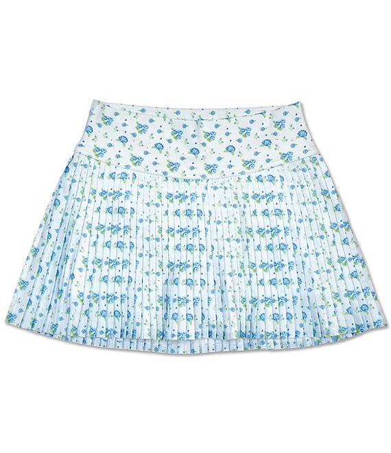 Blue Floral Skort