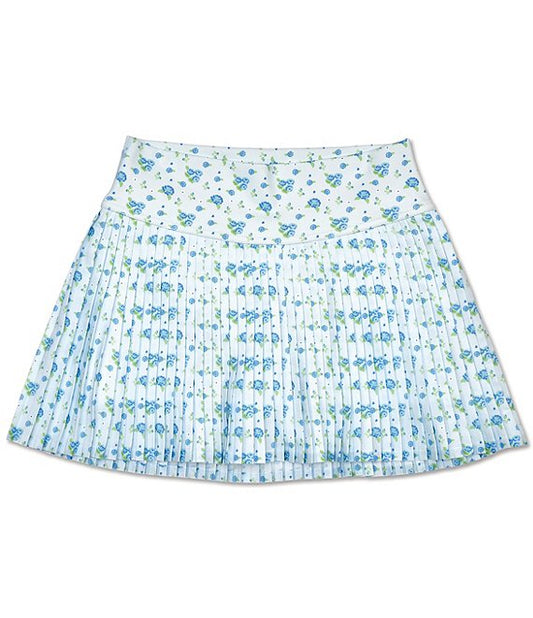 Blue Floral Skort