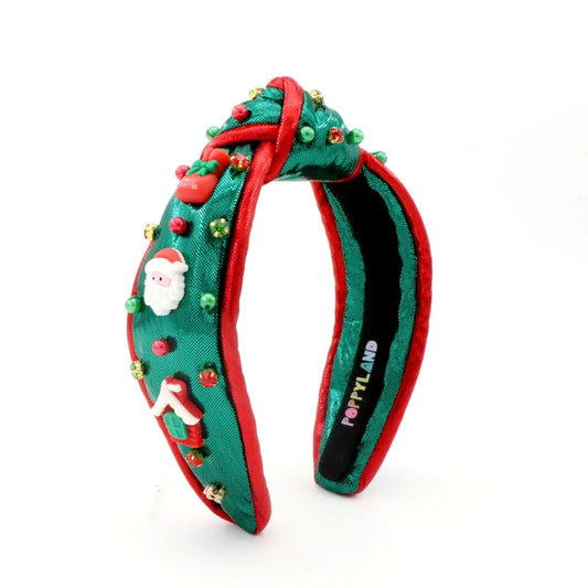 Ho Ho Ho Knotted Headband