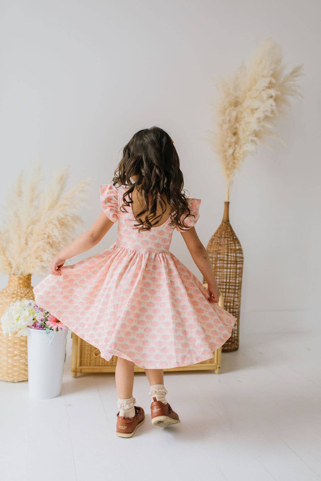 Olivia Dress in Petal Pop