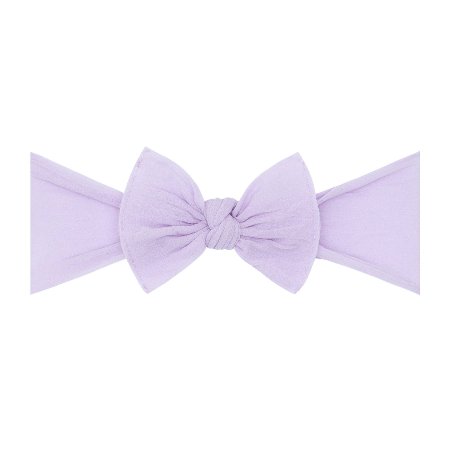Baby Bling Itty Bitty Knot small soft nylon bow headband