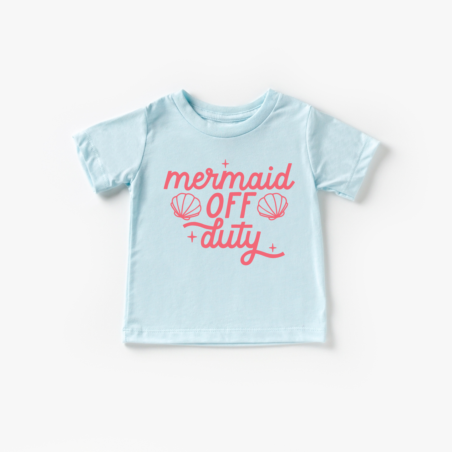 Mermaid Off Duty Toddler and Youth Beach Summer Shirt