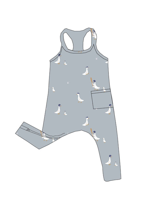 COTTON TANK ROMPER