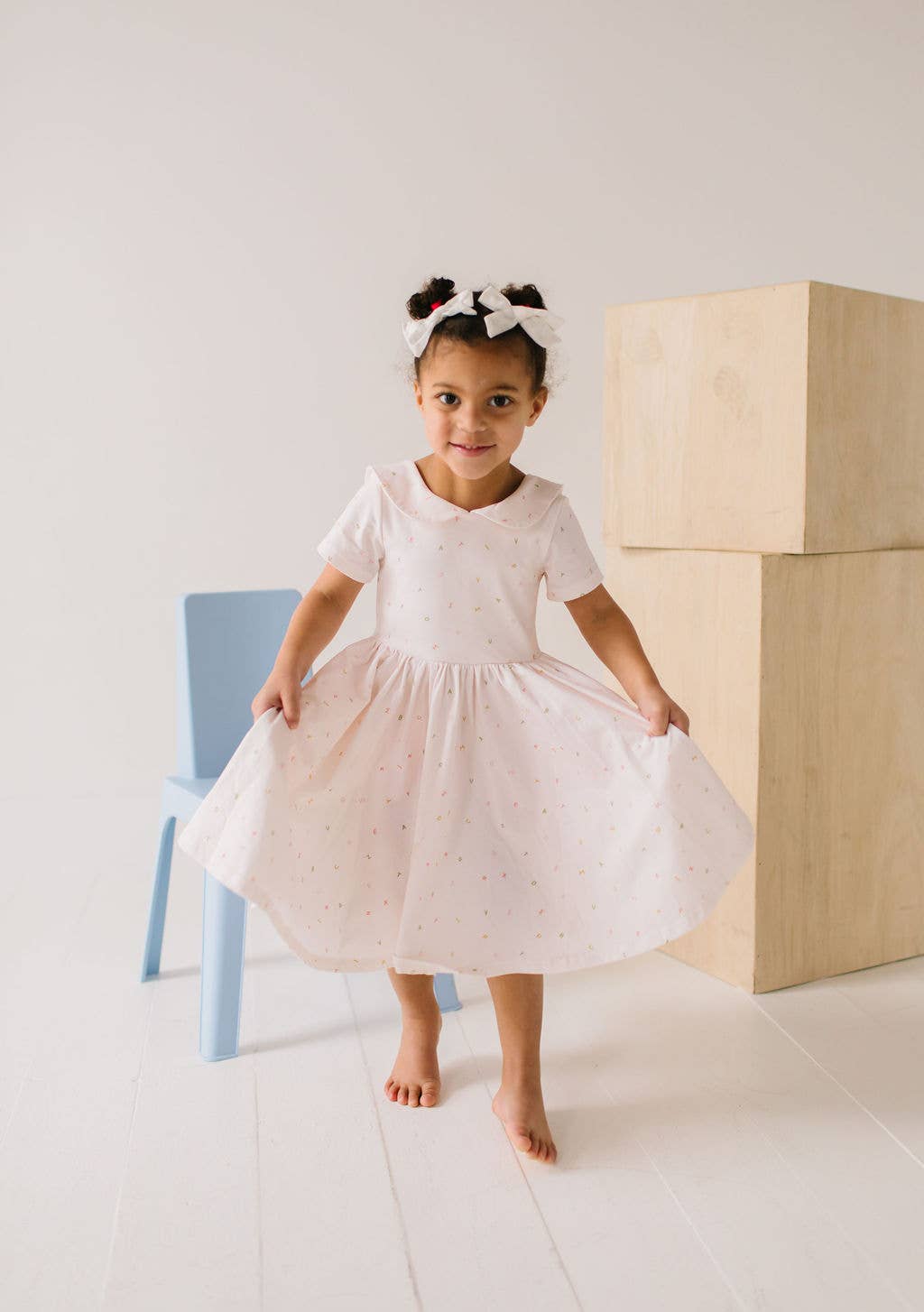 Elizabeth Dress in Alphabet