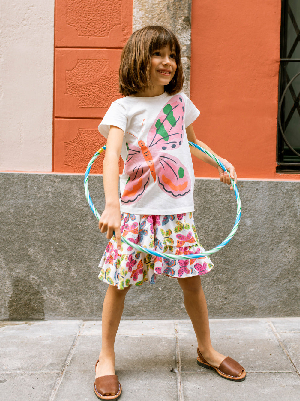 RUFFLE SKIRT
