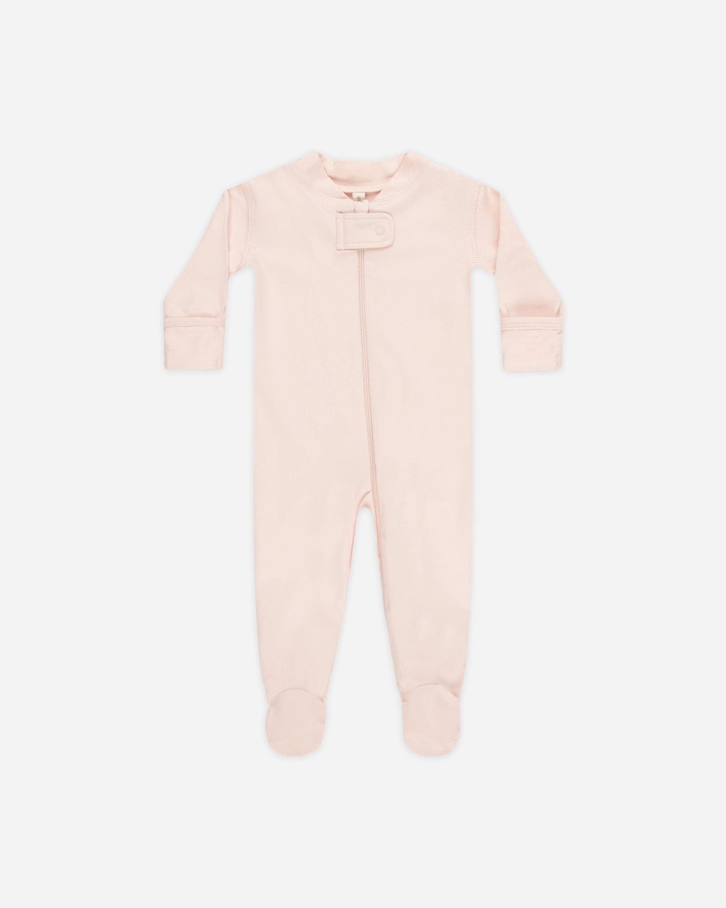 Zip Longsleeve Sleeper Footie Petal