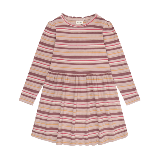 Ribbed Dress Cameo Rose