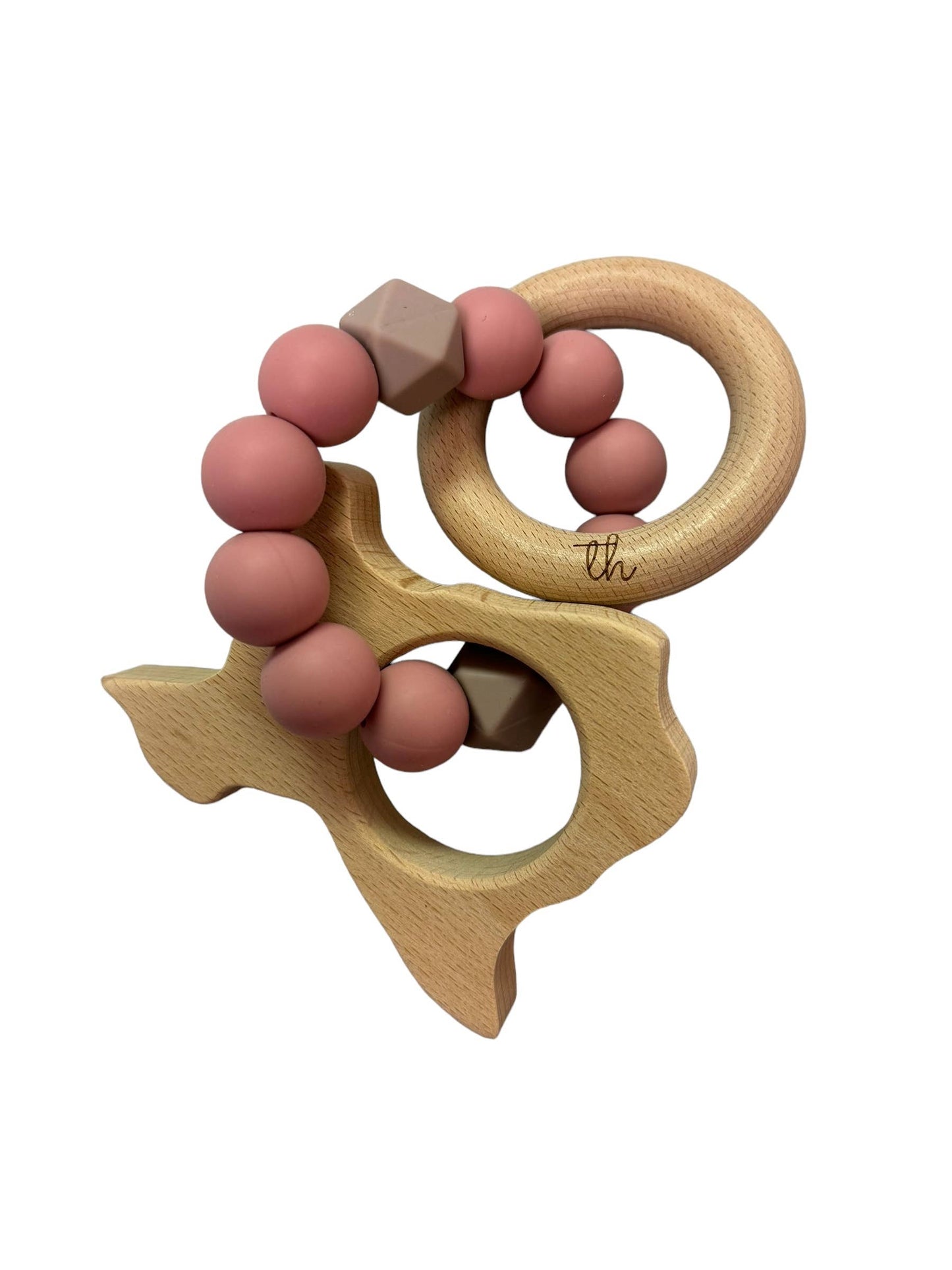 Texas Teething Rattle