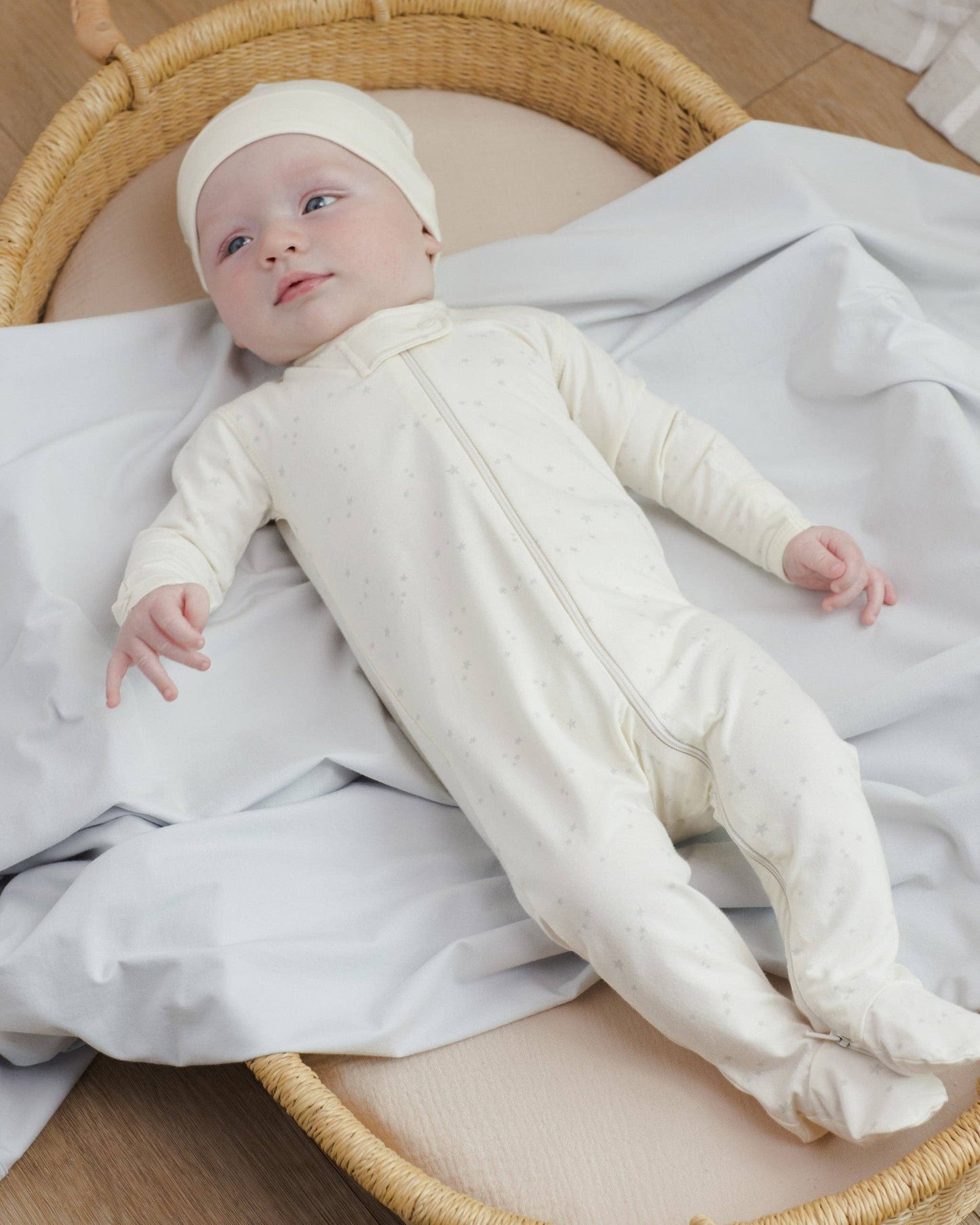 Zip Longsleeve Sleeper Footie Stars