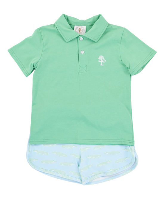 A Little Snappy Porter Polo Set