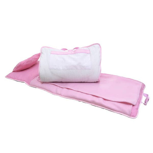Pink Seersucker Nap Roll | Mint