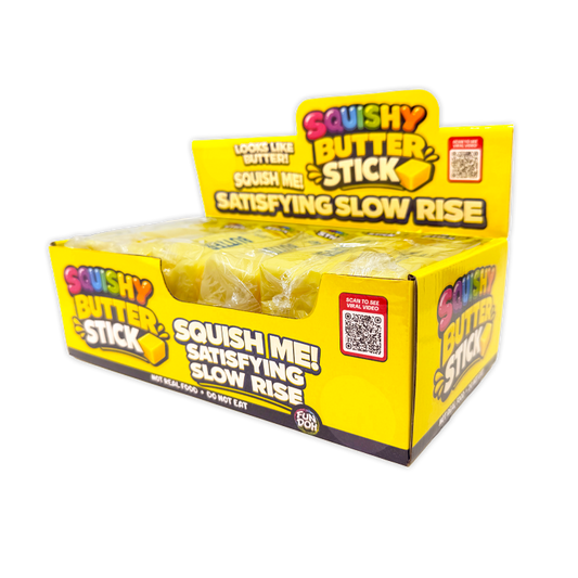 6" Butter Stick Slow-Rise Squishy Toy