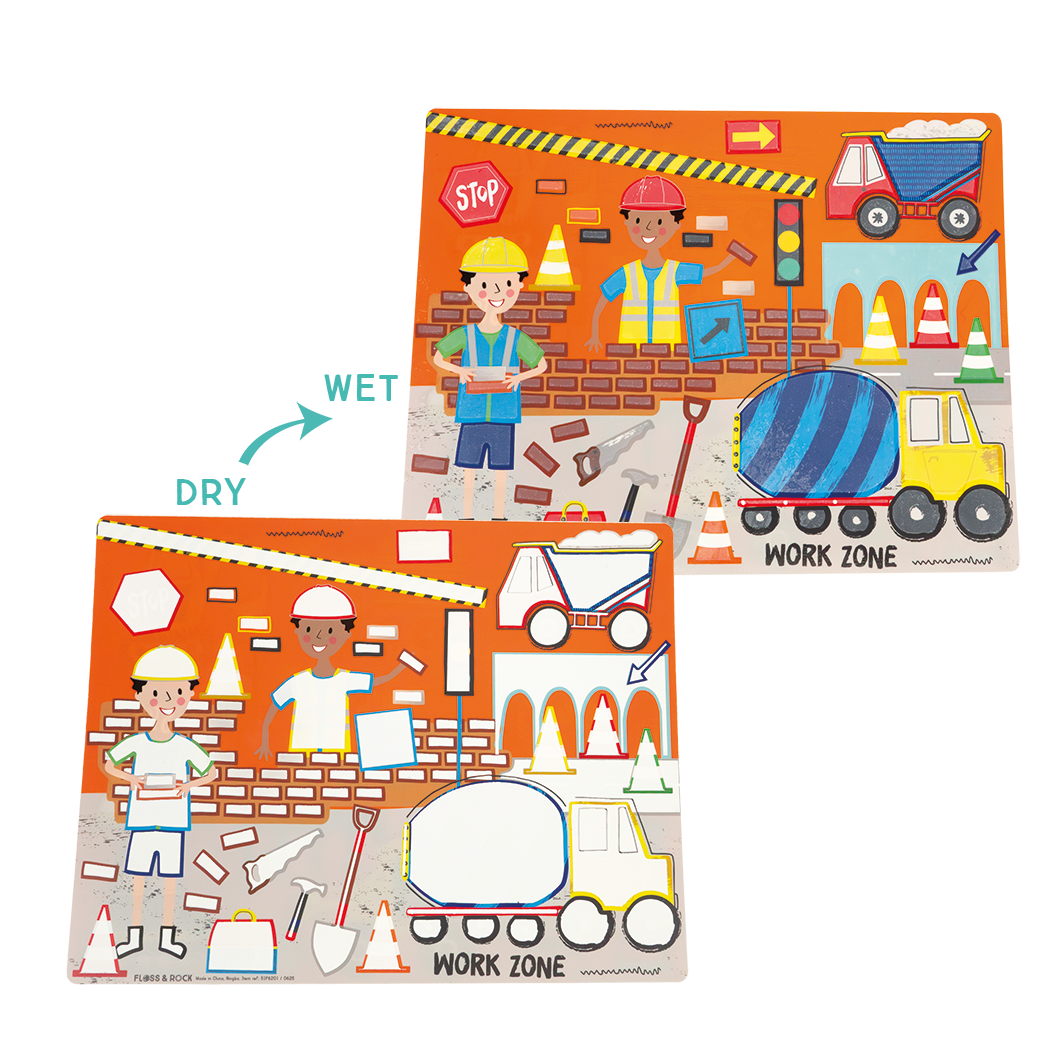 Magic Water Placemats - Construction