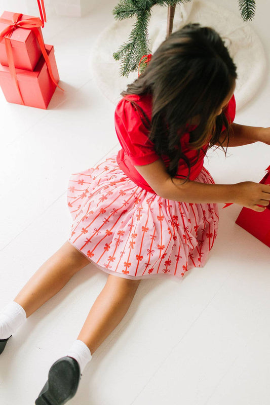 Tulle Skirt in Dainty Bows