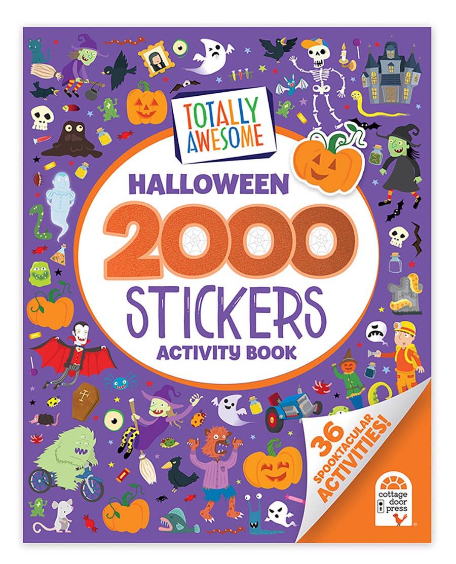 Totally Awesome Halloween 2000 Stickers Activity Book