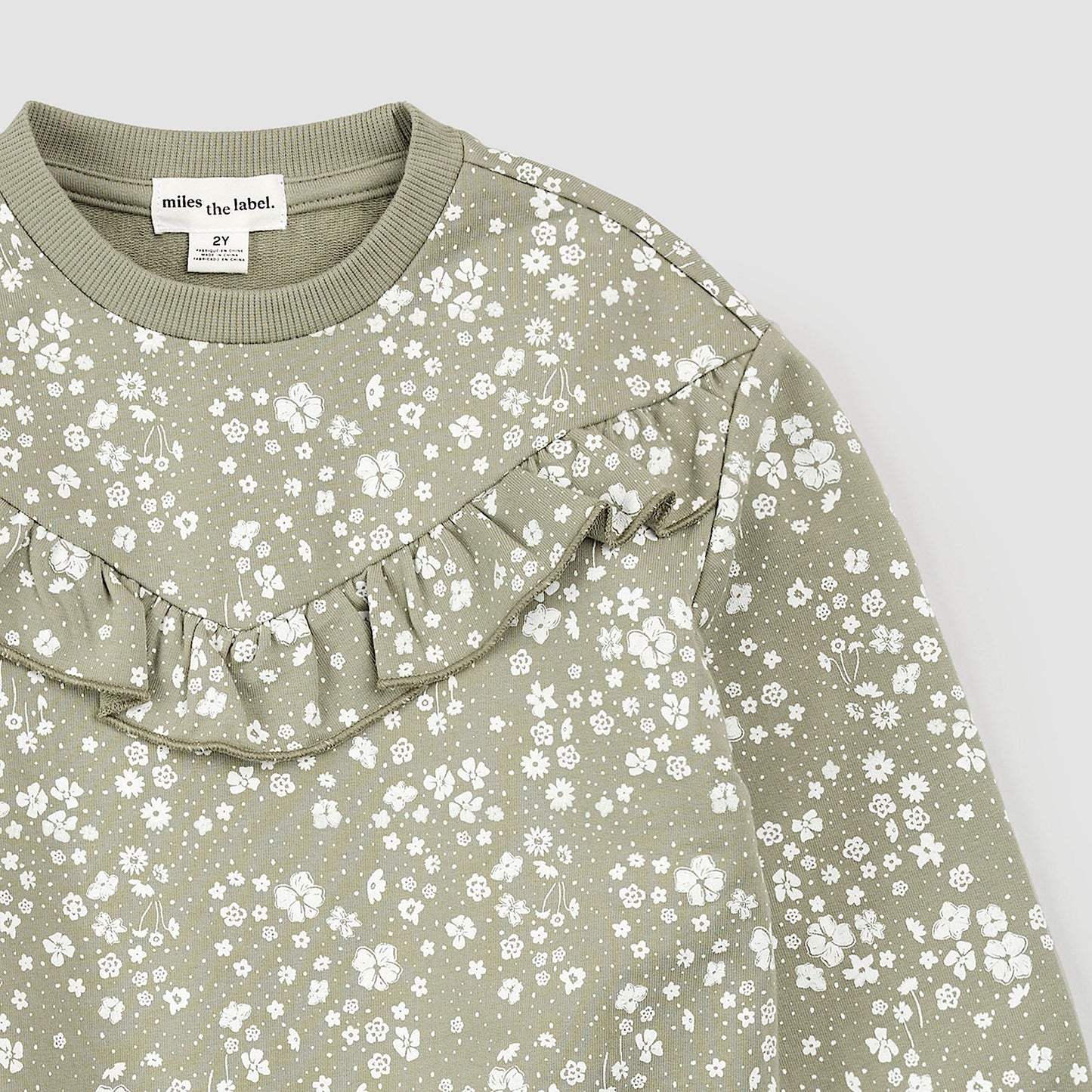 Floral Sage Sweatshirt