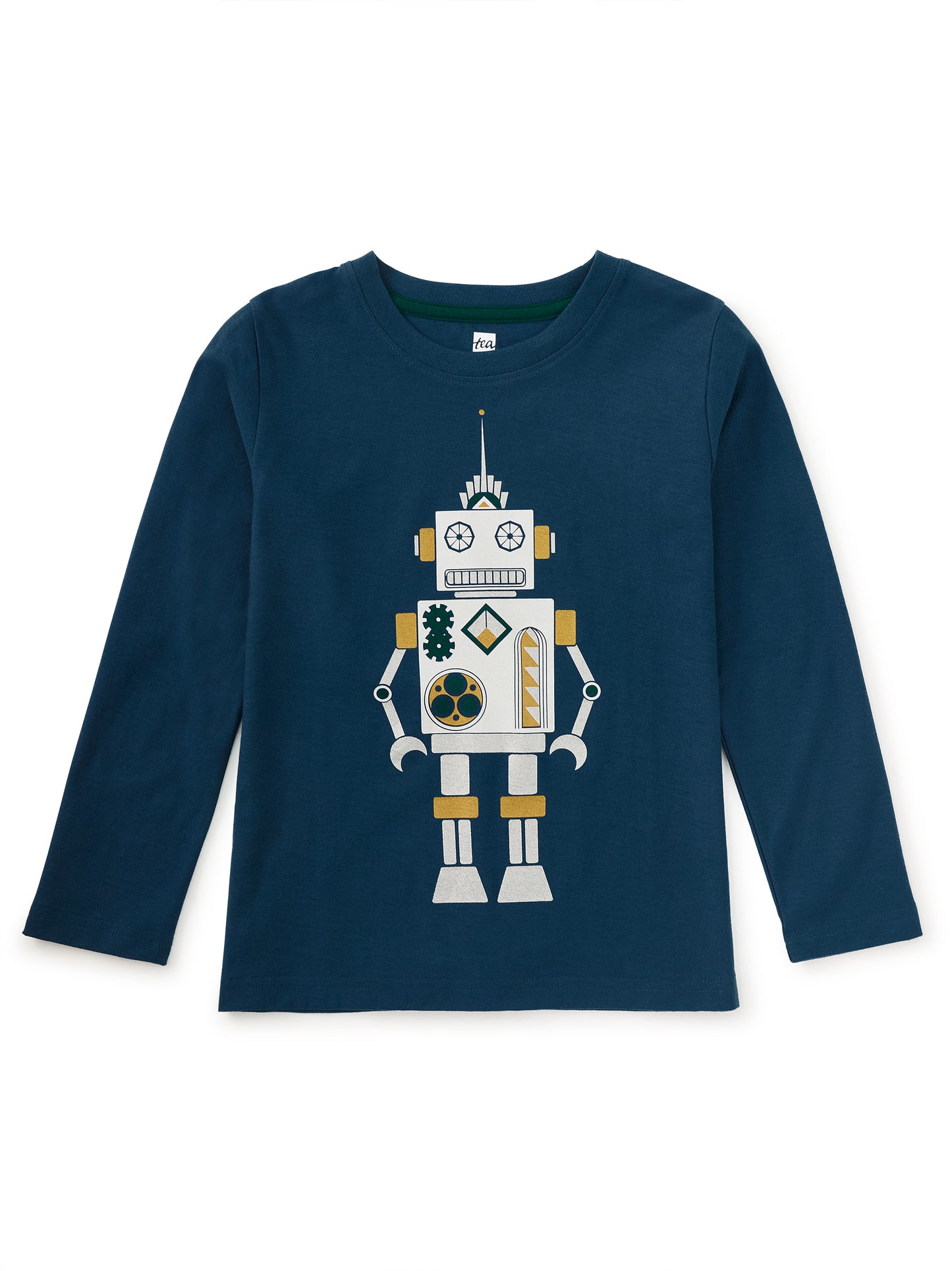 Metallic Robot Graphic Tee