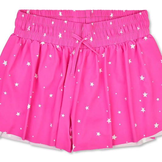 Berry Star Butterfly Shorts