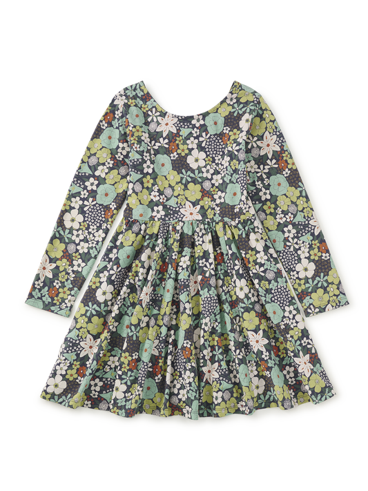 Printed Ballet Dress-Chelsea Garden Floral
