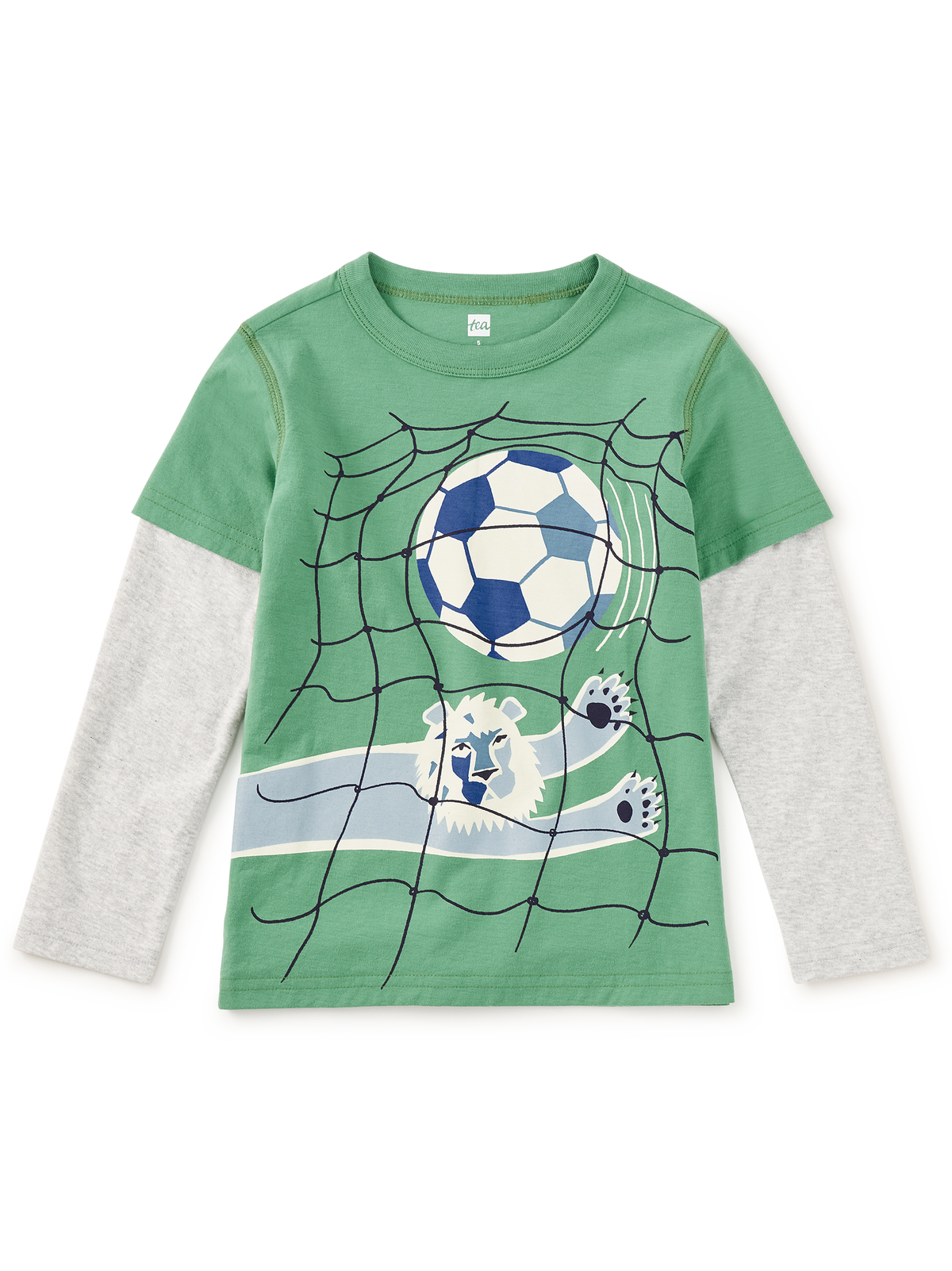 Goalkeeper Lion Layered Tee