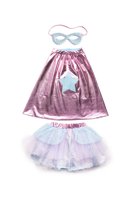 Super-duper Tutu/Cape & Mask Pink